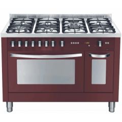 Lofra Professional 120cm 7 Burner Gas Hob Double Oven All Gas Range Cooker