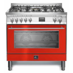 Lofra Venezia 90cm 5 Burner Gas Hob Single Oven Dual Fuel Range Cooker