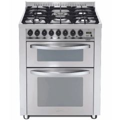Lofra Professional 70cm 5 Burner Gas Hob Double Oven Dual Fuel Range Cooker
