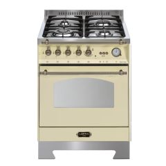 Lofra Dolcevita 60cm 4 Burner Gas Hob Single Oven All Gas Mini Range Cooker