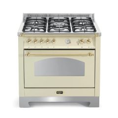 Lofra Dolcevita 90cm 5 Burner Gas Hob Single Oven Dual Fuel Range Cooker