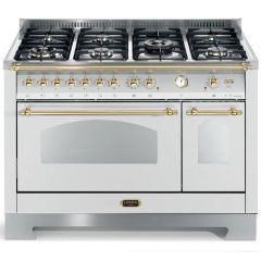 Lofra Dolcevita 120cm 7 Burner Gas Hob Double Oven Dual Fuel Range Cooker
