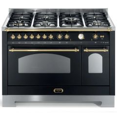 Lofra Dolcevita 120cm 7 Burner Gas Hob Double Oven Dual Fuel Range Cooker