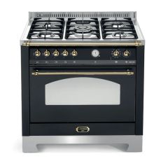 Lofra Dolcevita 90cm 5 Burner Gas Hob Single Oven Dual Fuel Range Cooker