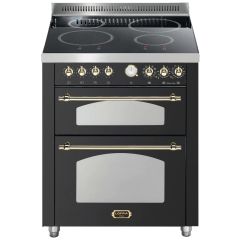 Lofra Dolcevita 70cm 4 Zone Induction Hob Double Oven All Electric Range Cooker