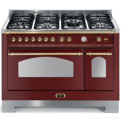 Lofra Dolcevita 120cm 7 Burner Gas Hob Double Oven Dual Fuel Range Cooker