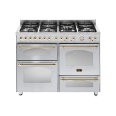 Lofra Dolcevita 120cm 7 Burner Gas Hob Triple Oven Dual Fuel Range Cooker