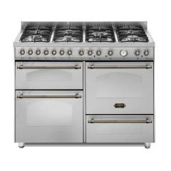 Lofra Dolcevita 120cm 7 Burner Gas Hob Triple Oven Dual Fuel Range Cooker