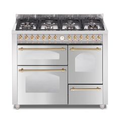 Lofra Dolcevita 110cm 7 Burner Gas Hob Triple Oven Dual Fuel Range Cooker
