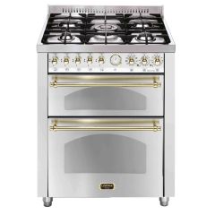 Lofra Dolcevita 70cm 5 Burner Gas Hob Double Oven Dual Fuel Range Cooker