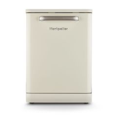 Montpellier MAB1353DC 13 Place Settings 5 Program Full Size Retro Dishwasher