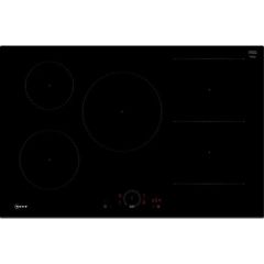 Neff N70 T58FHW1L0 80cm 5 Zone Twist Touch Combi Zone Induction Hob