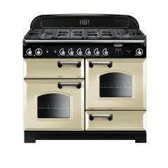 Rangemaster Classic 110cm 6 Burner Gas Hob Double Oven All Gas Range Cooker