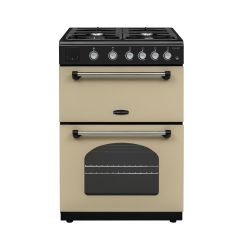 Rangemaster Classic 60cm 4 Burner Gas Hob Double Oven All Gas Mini Range Cooker