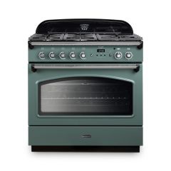Rangemaster Classic FX 90cm 5 Burner Gas Hob Single Oven Dual Fuel Range Cooker