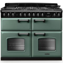 Rangemaster Classic Deluxe 110cm Gas Hob Triple Oven Dual Fuel Range Cooker
