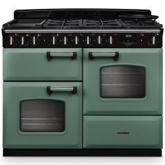 Rangemaster Classic Deluxe 110cm Gas Hob Double Oven Dual Fuel Range Cooker