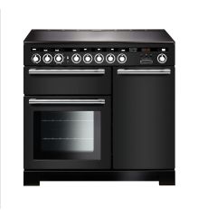 Rangemaster Encore Deluxe 100cm Induction Hob Double Oven Electric Range Cooker
