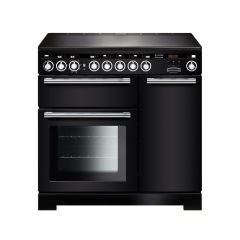 Rangemaster Encore Deluxe 90cm Induction Hob Double Oven Electric Range Cooker