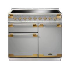 Rangemaster Elise Luxe 100cm 5 Zone Induction Double Oven Electric Range Cooker