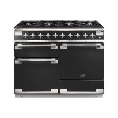 Rangemaster Elise 110cm 6 Burner Gas Hob Double Oven Dual Fuel Range Cooker