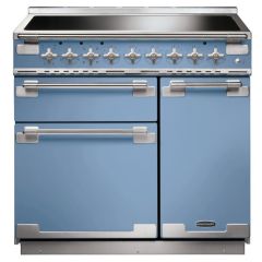 Rangemaster Elise 90cm 5 Zone Induction Hob Double Oven Electric Range Cooker