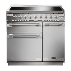 Rangemaster Elise 90cm 5 Zone Induction Hob Double Oven Electric Range Cooker