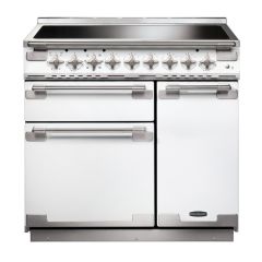 Rangemaster Elise 90cm 5 Zone Induction Hob Double Oven Electric Range Cooker