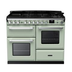 Rangemaster Estel Deluxe 110cm 7 Ring Gas Hob Double Oven Dual Fuel Range Cooker