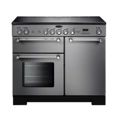 Rangemaster Kitchener 100cm 5 Zone Ceramic Hob Double Oven Electric Range Cooker