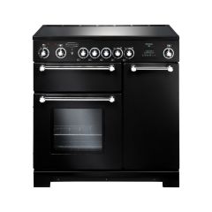 Rangemaster Kitchener 90cm 5 Zone Ceramic Hob Double Oven Electric Range Cooker