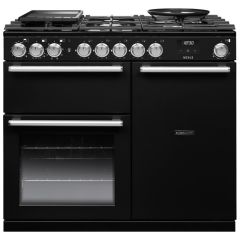 Rangemaster Nexus 100cm 5 Burner Gas Hob Double Oven Dual Fuel Range Cooker