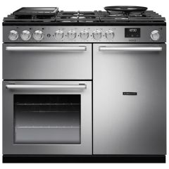 Rangemaster Nexus 100cm 5 Burner Gas Hob Double Oven Dual Fuel Range Cooker