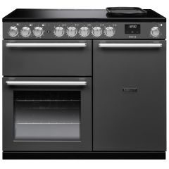 Rangemaster Nexus 100cm 5 Zone Induction Hob Double Oven Electric Range Cooker