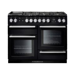 Rangemaster Nexus 110cm 7 Burner Mixed Hob Double Oven Dual Fuel Range Cooker