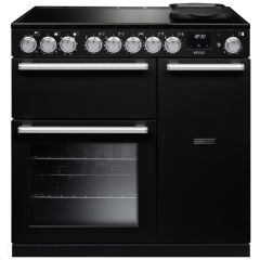 Rangemaster Nexus 90cm 5 Zone Induction Hob Double Oven Electric Range Cooker