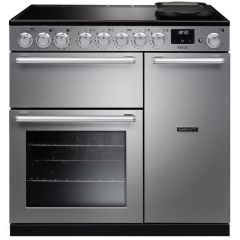 Rangemaster Nexus 90cm 5 Zone Induction Hob Double Oven Electric Range Cooker