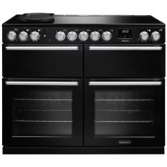 Rangemaster Nexus 110cm 5 Zone Induction Hob Double Oven Dual Fuel Range Cooker