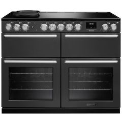 Rangemaster Nexus 110cm 5 Zone Induction Hob Double Oven Dual Fuel Range Cooker