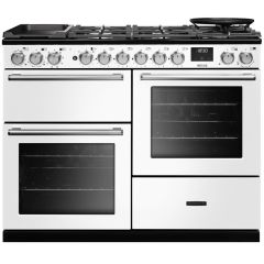 Rangemaster Nexus 110cm 7 Burner Gas Hob Double Oven Dual Fuel Range Cooker