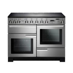 Rangemaster Professional Deluxe 110cm Induction Hob 2 Oven Electric Range Cooker