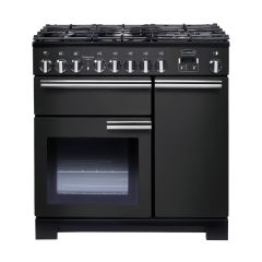 Rangemaster Professional Deluxe 90cm Gas Hob Double Oven Dual Fuel Range Cooker