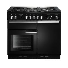 Rangemaster Professional+ 100cm 5 Ring Gas Hob Double Oven All Gas Range Cooker