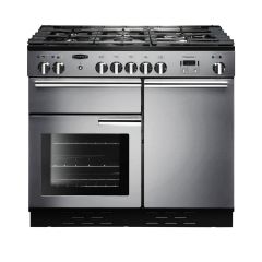 Rangemaster Professional+ 100cm 5 Ring Gas Hob Double Oven All Gas Range Cooker