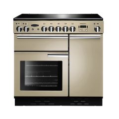 Rangemaster Professional+ 90cm Ceramic Hob Double Oven Electric Range Cooker