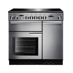 Rangemaster Professional+ 90cm Ceramic Hob Double Oven Electric Range Cooker