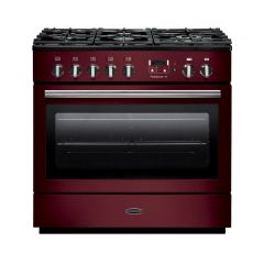 Rangemaster Professional+FX 90cm 5 Burner Hob Single Oven Dual Fuel Range Cooker
