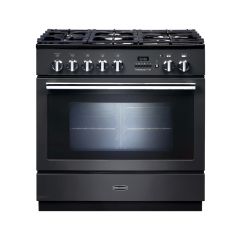 Rangemaster Professional+FXP 90cm 5 Gas Burner Single Oven Dual Fuel Range Cooker