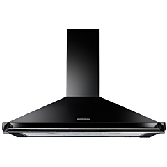 Rangemaster RCLAHDC100BL/C 90cm 3 Speed Black Classic Chimney Cooker Hood