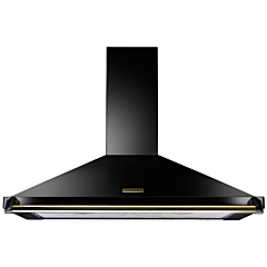 Rangemaster RCLAHDC90BL/B 90cm 3 Speed Black Classic Chimney Cooker Hood